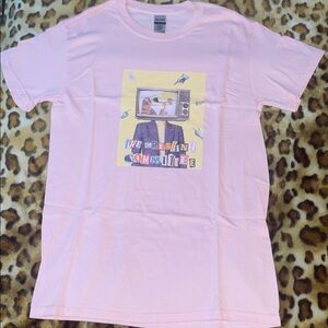 Gildan Light Pink Graphic Tee
